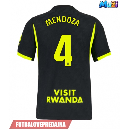 Lacne Muži Futbalové dres Atletico Madrid Rodrigo Mendoza #4 2026-27 Krátky Rukáv - Preč